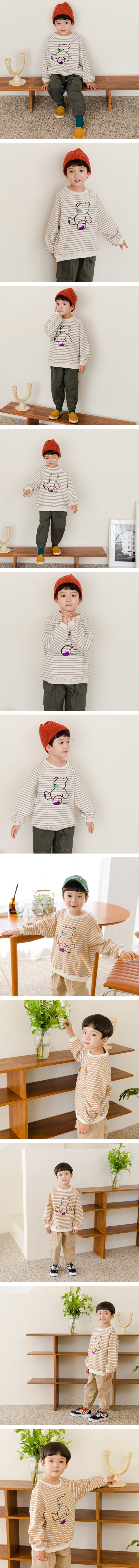 COMMENCER - Korean Children Fashion - #Kfashion4kids - Bear Tee