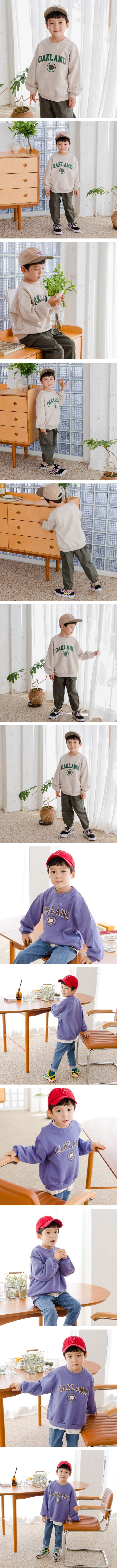 COMMENCER - Korean Children Fashion - #Kfashion4kids - Oakland Sweatshirt