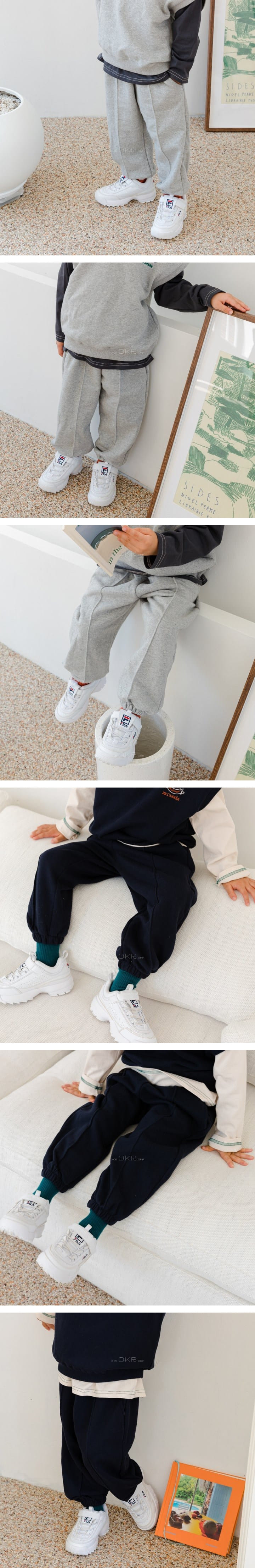 COMMENCER - Korean Children Fashion - #Kfashion4kids - Pintuck Pants