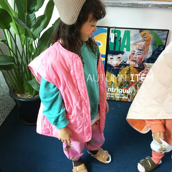 CONCOCTER - Korean Children Fashion - #Kfashion4kids - Ton Colored Padding Vest - 6