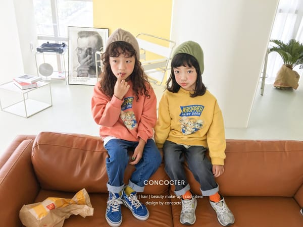 CONCOCTER - Korean Children Fashion - #Kfashion4kids - Run Whopper Sweatshirt