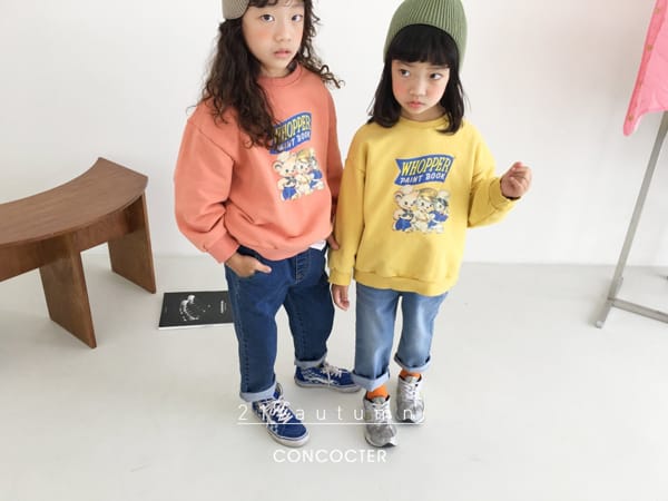 CONCOCTER - Korean Children Fashion - #Kfashion4kids - Run Whopper Sweatshirt - 12