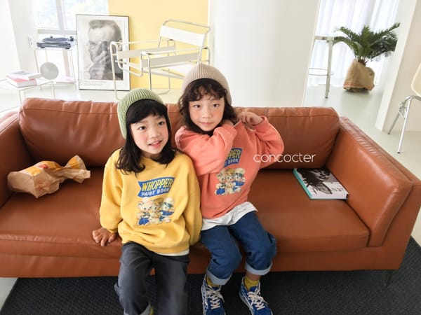 CONCOCTER - Korean Children Fashion - #Kfashion4kids - Run Whopper Sweatshirt - 2