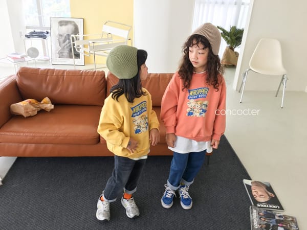 CONCOCTER - Korean Children Fashion - #Kfashion4kids - Run Whopper Sweatshirt - 3