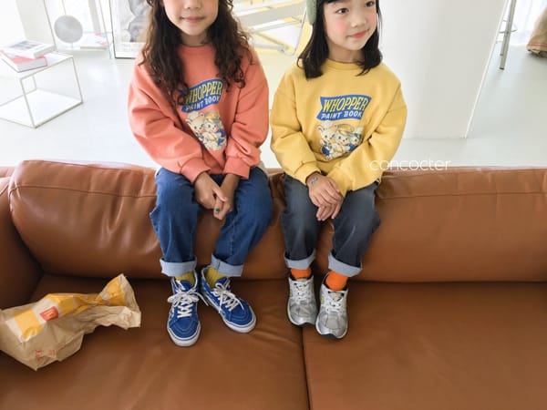 CONCOCTER - Korean Children Fashion - #Kfashion4kids - Run Whopper Sweatshirt - 4