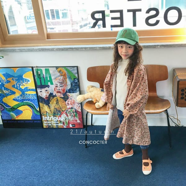 CONCOCTER - Korean Children Fashion - #Kfashion4kids - Open Shirring One-piece - 11
