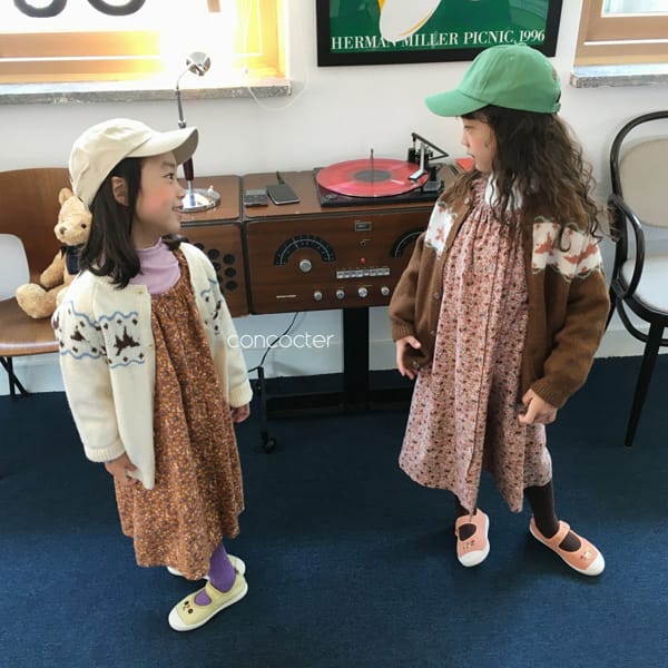CONCOCTER - Korean Children Fashion - #Kfashion4kids - Bird Wool Cardigan - 6
