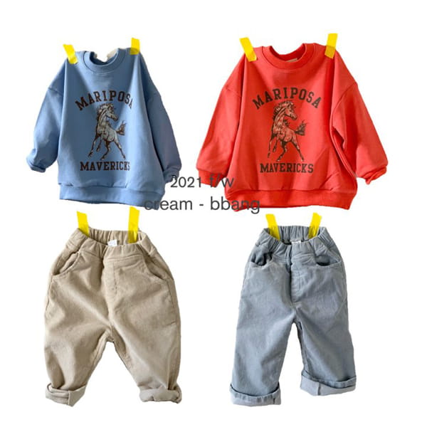 CREAM BBANG - Korean Children Fashion - #Kfashion4kids - Mariposa Sweatshirt - 12