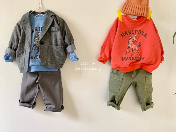 CREAM BBANG - Korean Children Fashion - #Kfashion4kids - Mariposa Sweatshirt - 2
