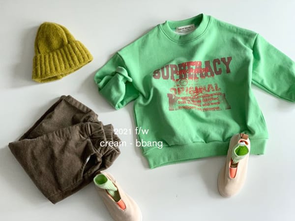 CREAM BBANG - Korean Children Fashion - #Kfashion4kids - Original Sweatshirt - 2