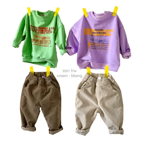 CREAM BBANG - Korean Children Fashion - #Kfashion4kids - Original Sweatshirt - 5