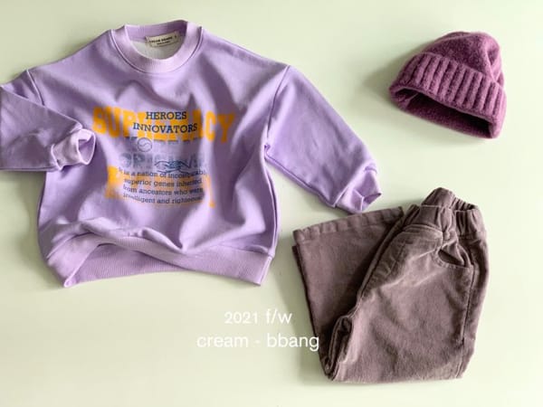 CREAM BBANG - Korean Children Fashion - #Kfashion4kids - Original Sweatshirt - 6