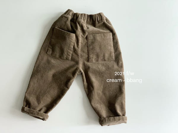 CREAM BBANG - Korean Children Fashion - #Kfashion4kids - Rib Baggy Pants - 2