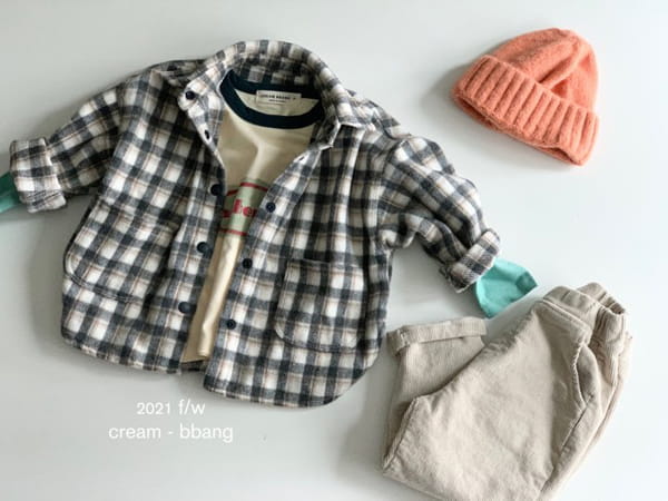 CREAM BBANG - Korean Children Fashion - #Kfashion4kids - Rib Baggy Pants - 8