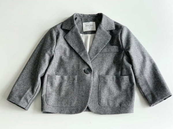 CREAM BBANG - Korean Children Fashion - #Kfashion4kids - Loe Over Size Jacket with Mom