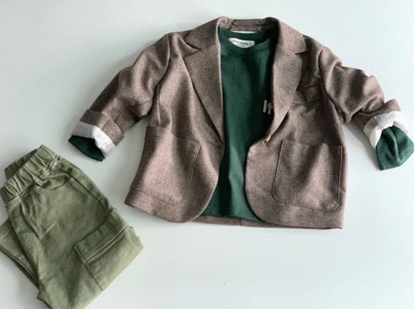 CREAM BBANG - Korean Children Fashion - #Kfashion4kids - Loe Over Size Jacket with Mom - 10