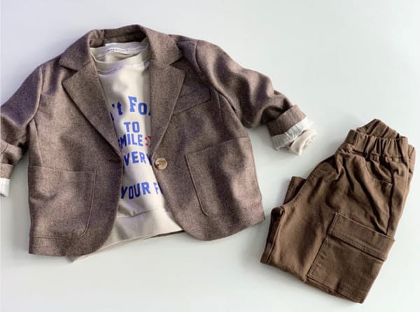 CREAM BBANG - Korean Children Fashion - #Kfashion4kids - Loe Over Size Jacket with Mom - 4