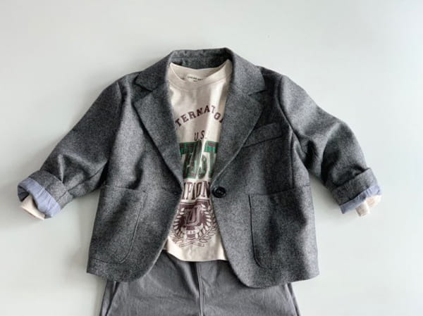 CREAM BBANG - Korean Children Fashion - #Kfashion4kids - Loe Over Size Jacket with Mom - 5
