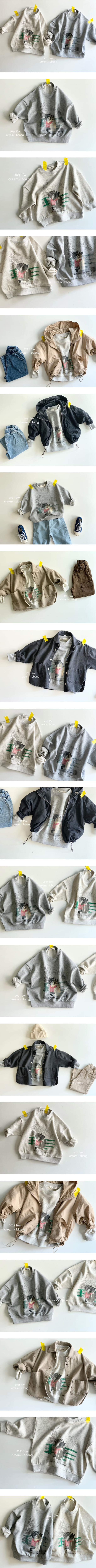 CREAM BBANG - Korean Children Fashion - #Kfashion4kids - Hug Sweatshirt