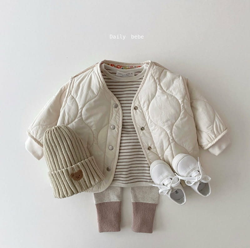 DAILY BEBE - Korean Children Fashion - #Kfashion4kids - Reversible Flower Jumper - 10
