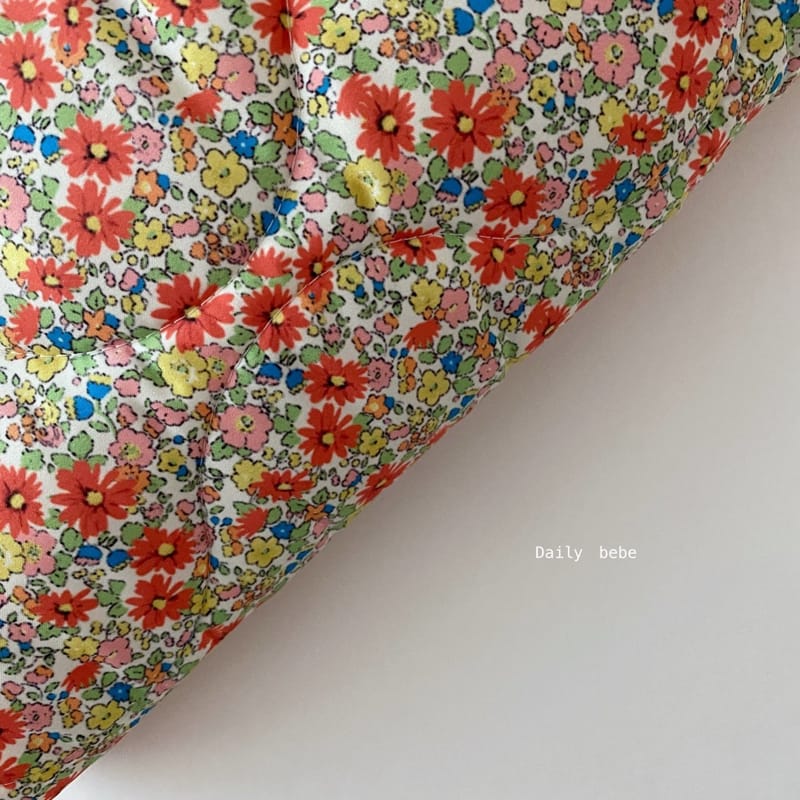 DAILY BEBE - Korean Children Fashion - #Kfashion4kids - Reversible Flower Jumper - 11