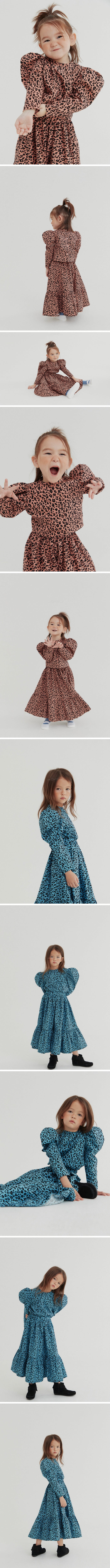 DALKOMHAI - Korean Children Fashion - #Kfashion4kids - Leopard Blouse