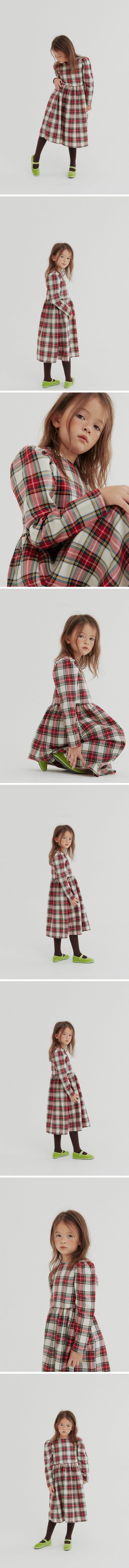 DALKOMHAI - Korean Children Fashion - #Kfashion4kids - Check Dress