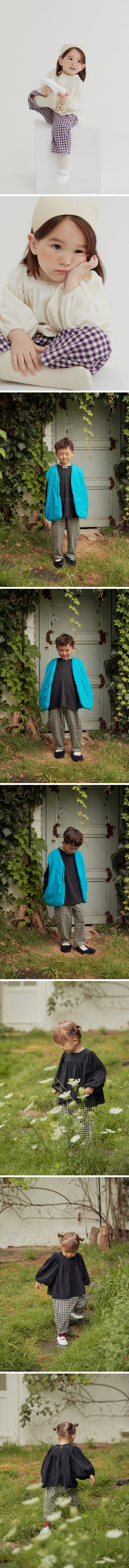 DALKOMHAI - Korean Children Fashion - #Kfashion4kids - Check Pants
