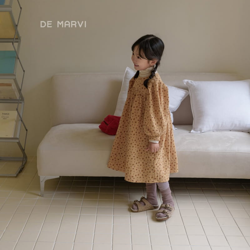 DE MARVI - Korean Children Fashion - #Kfashion4kids - Rose One-piece