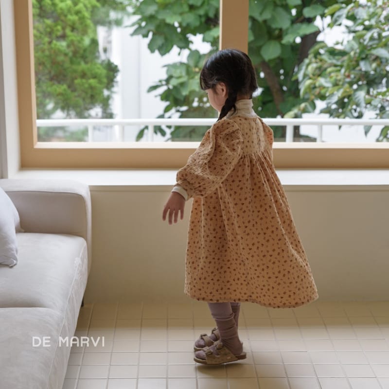 DE MARVI - Korean Children Fashion - #Kfashion4kids - Rose One-piece - 4