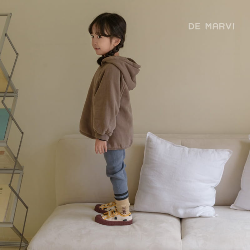 DE MARVI - Korean Children Fashion - #Kfashion4kids - Two Stripes Leggings - 6