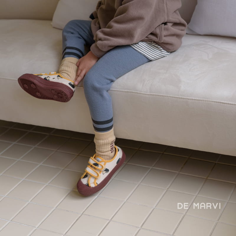 DE MARVI - Korean Children Fashion - #Kfashion4kids - 21 FW Rogo Socks - 6