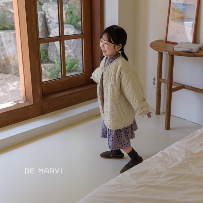 DE MARVI - Korean Children Fashion - #Kfashion4kids - Shirring One-piece - 11