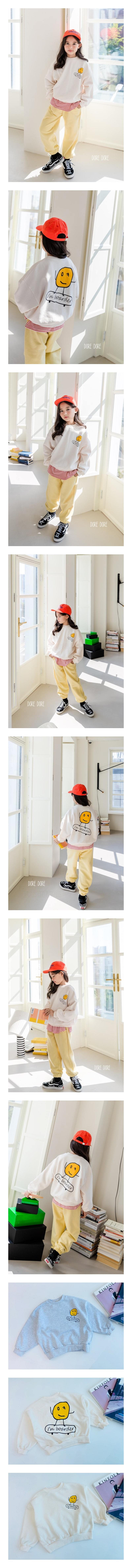 DORE DORE - Korean Children Fashion - #Kfashion4kids - Boarder Sweatshirt