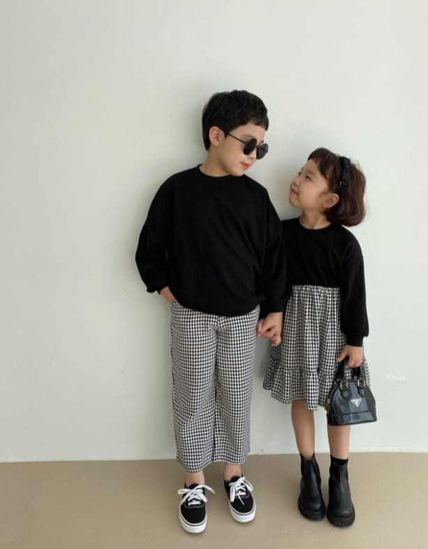 DSAINT - Korean Children Fashion - #Kfashion4kids - You and Me Top Bottom Set - 2