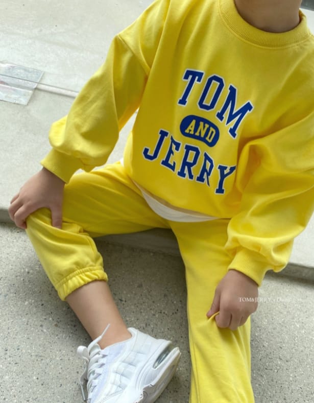DSAINT - Korean Children Fashion - #Kfashion4kids - Tom and Jerry Top Bottom Set - 10