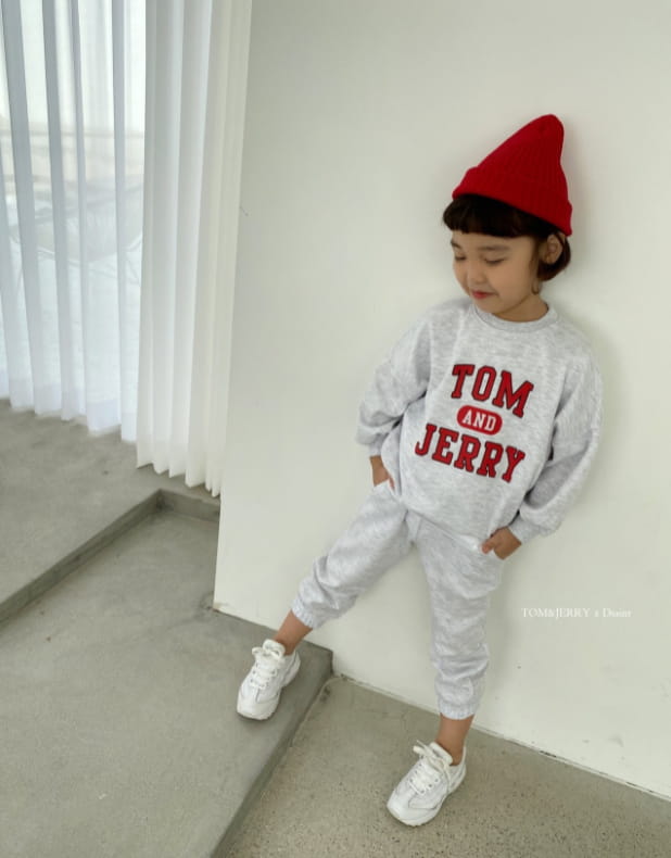 DSAINT - Korean Children Fashion - #Kfashion4kids - Tom and Jerry Top Bottom Set - 5