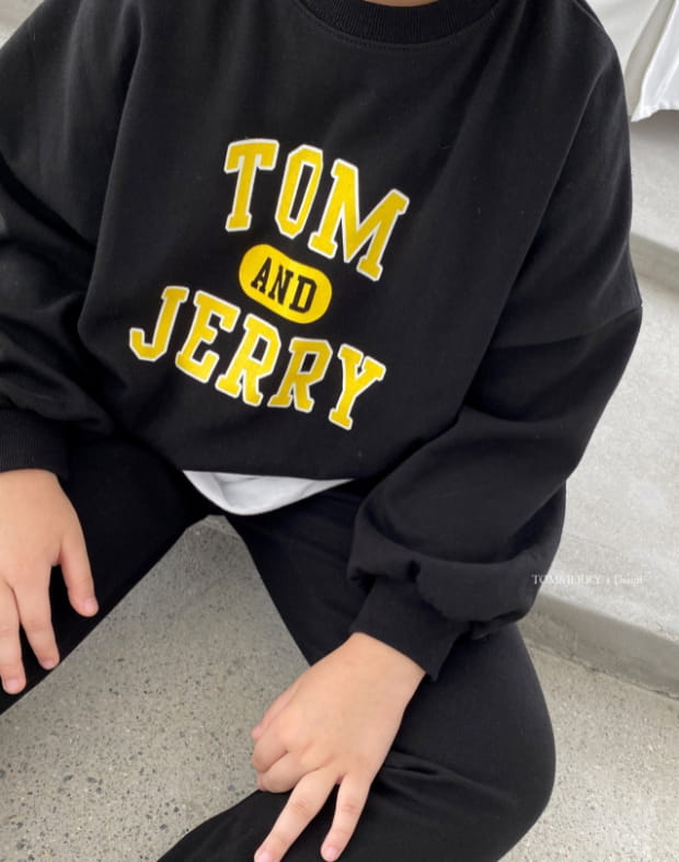 DSAINT - Korean Children Fashion - #Kfashion4kids - Tom and Jerry Top Bottom Set - 6
