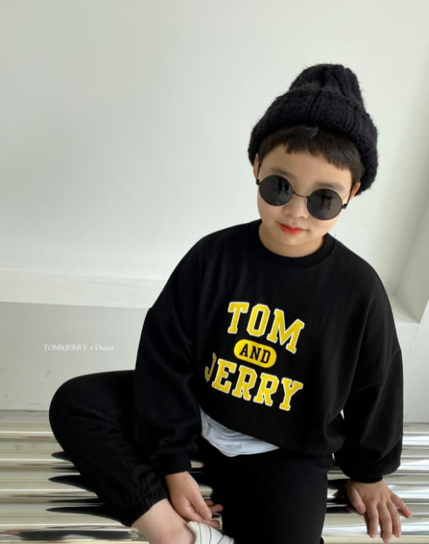 DSAINT - Korean Children Fashion - #Kfashion4kids - Tom and Jerry Top Bottom Set - 7