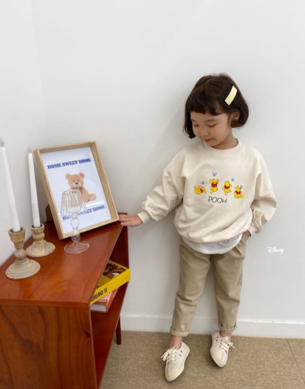 DSAINT - Korean Children Fashion - #Kfashion4kids - Navi Pooh Sweatshirt - 2