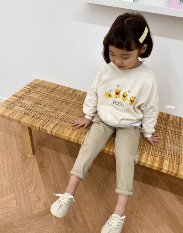 DSAINT - Korean Children Fashion - #Kfashion4kids - Navi Pooh Sweatshirt - 3