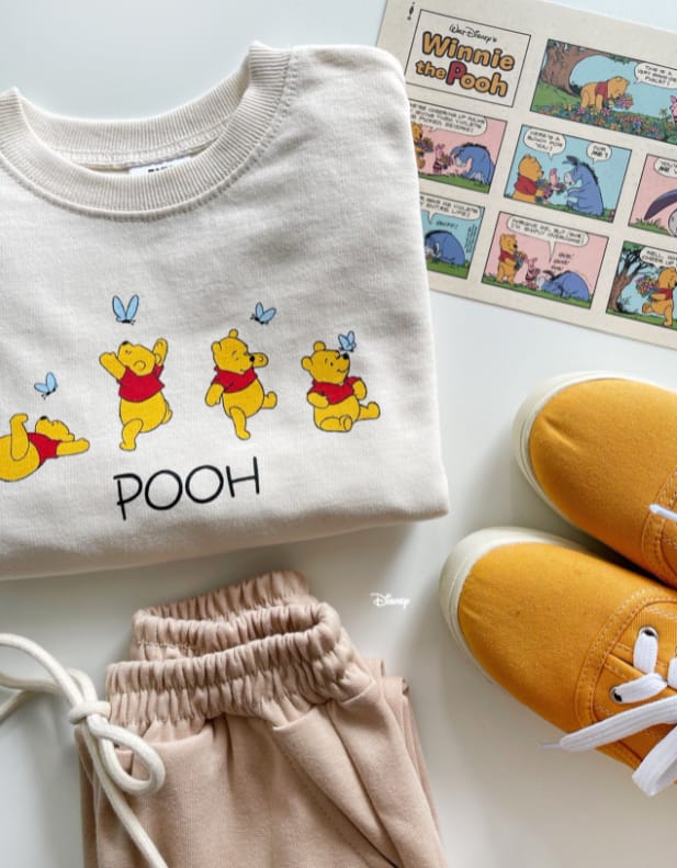 DSAINT - Korean Children Fashion - #Kfashion4kids - Navi Pooh Sweatshirt - 9