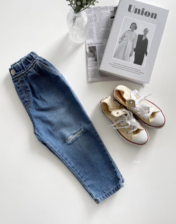 DSAINT - Korean Children Fashion - #Kfashion4kids - Boom Vintage Jeans - 2
