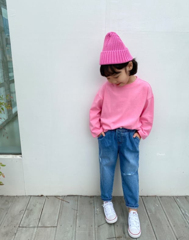 DSAINT - Korean Children Fashion - #Kfashion4kids - Fit Over Tee - 11
