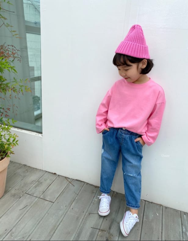 DSAINT - Korean Children Fashion - #Kfashion4kids - Fit Over Tee - 12