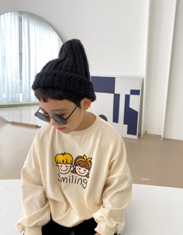 DSAINT - Korean Children Fashion - #Kfashion4kids - Smiling Sweatshirt - 2