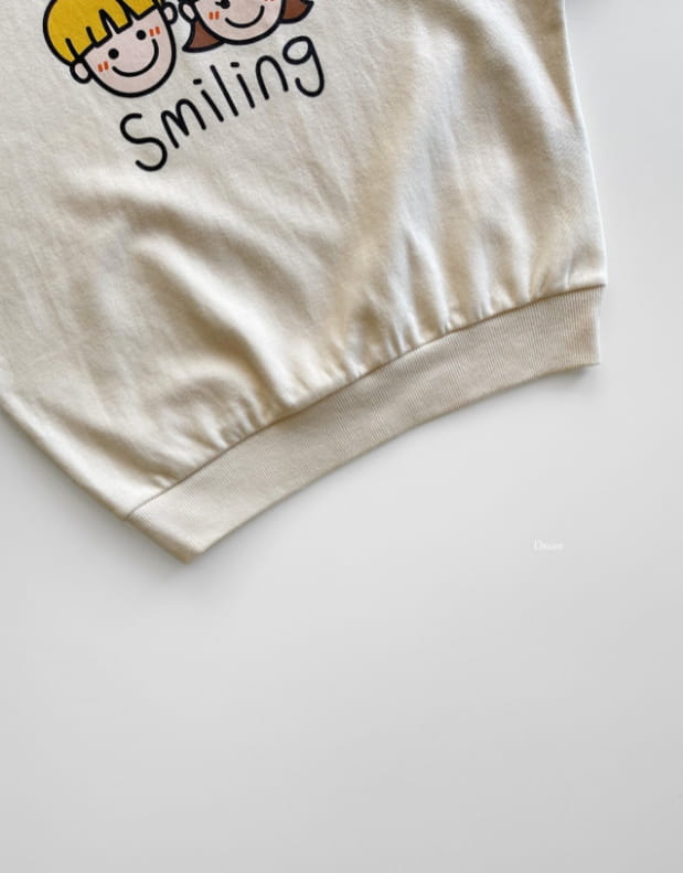 DSAINT - Korean Children Fashion - #Kfashion4kids - Smiling Sweatshirt - 6