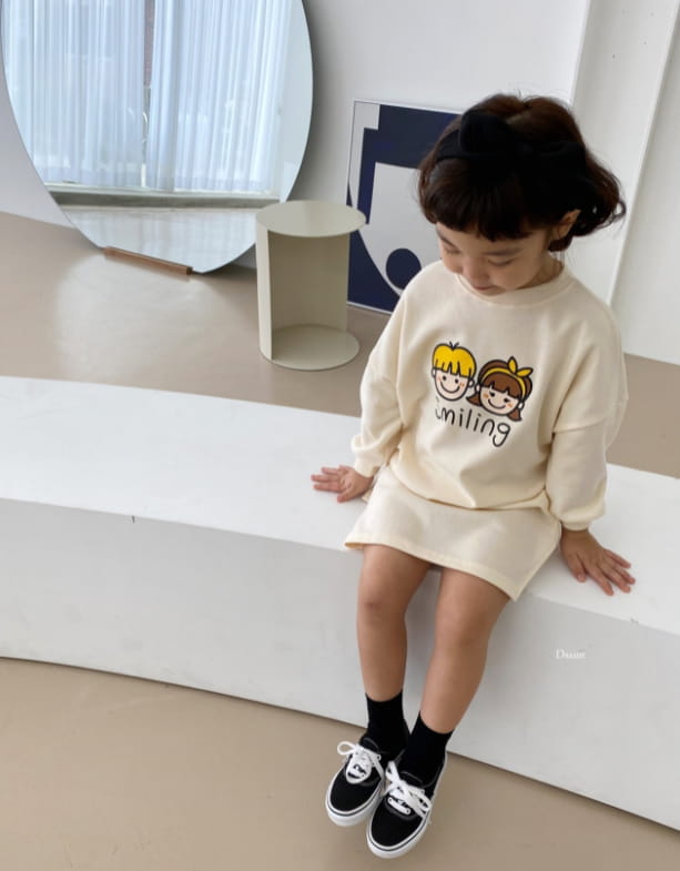 DSAINT - Korean Children Fashion - #Kfashion4kids - Smiling One-piece - 4