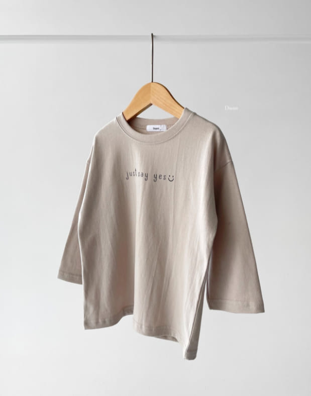 DSAINT - Korean Children Fashion - #Kfashion4kids - Yes Smile Tee