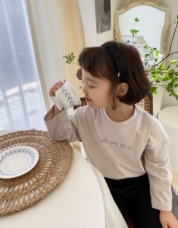 DSAINT - Korean Children Fashion - #Kfashion4kids - Yes Smile Tee - 2